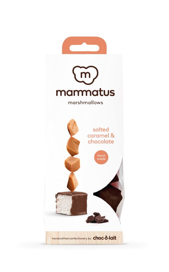 Marshmallows SALTED CARAMEL Milk Chocolate Covered