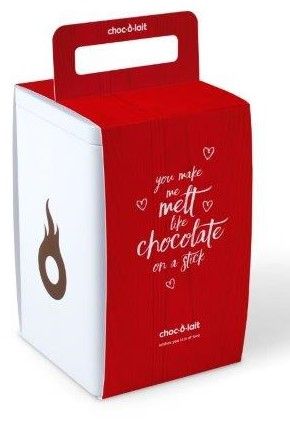 Giftbox "Love you" - 9 Choc-o-lait sticks