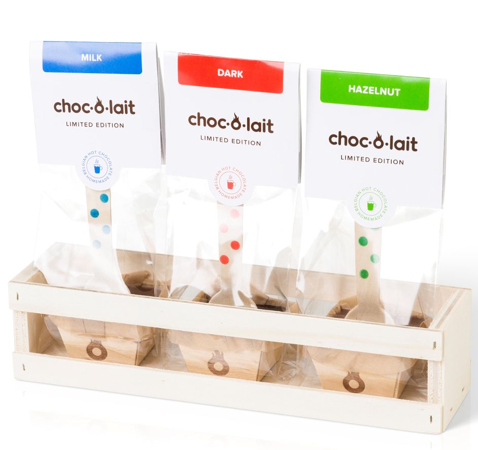 Giftpack WoodenBox Limited Edition - Assortiment van 3 XL Spoons