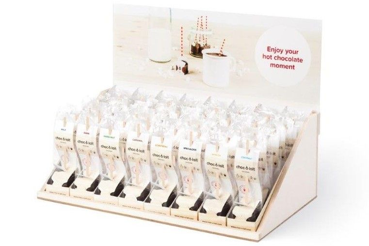 Choc-o-lait Countertop Display - Assortiment van 48 sticks