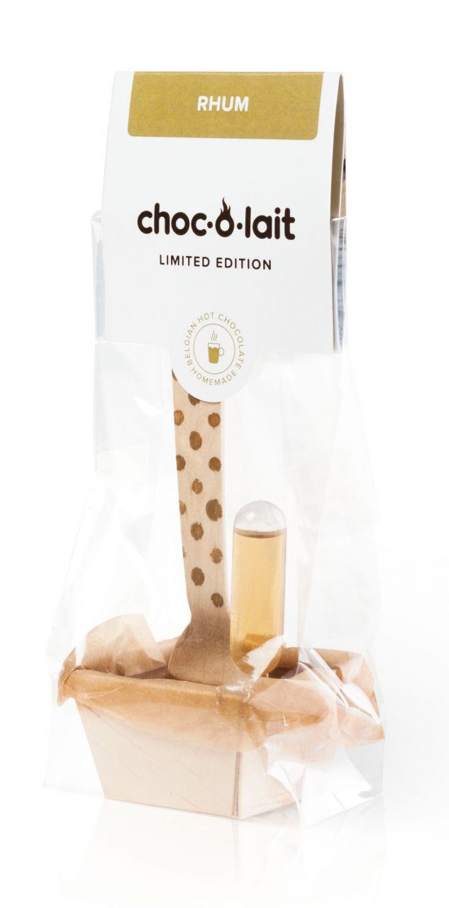 Limited Edition XL Chocolate Spoon Rhum