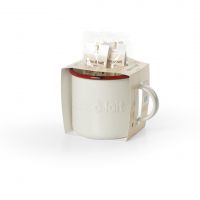 Gift Choc-o-lait giant mug met 4 sticks